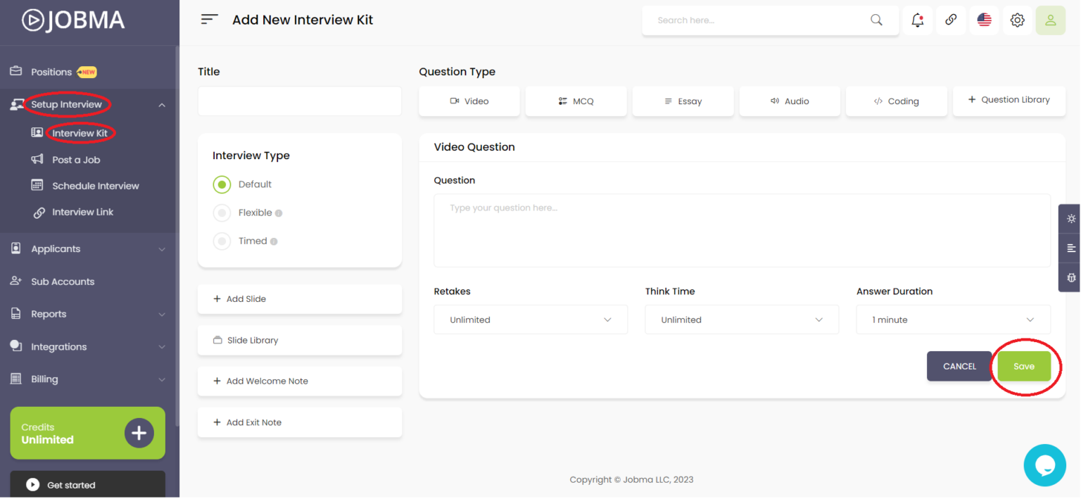 Jobma Integrates with Recruiterflow Step 1