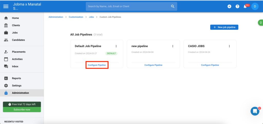 Manatal integration guide step 9